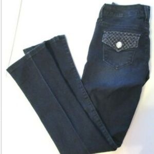 Women's Sevens 7 Rocker Slim Skinny Size  25 x 28